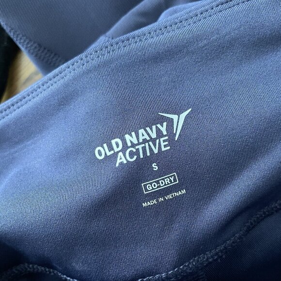 Old Navy Active Women Sz S Slate Go-Dry Mid-Rise 7/8 Ankle Leggings NWT - Picture 12 of 13